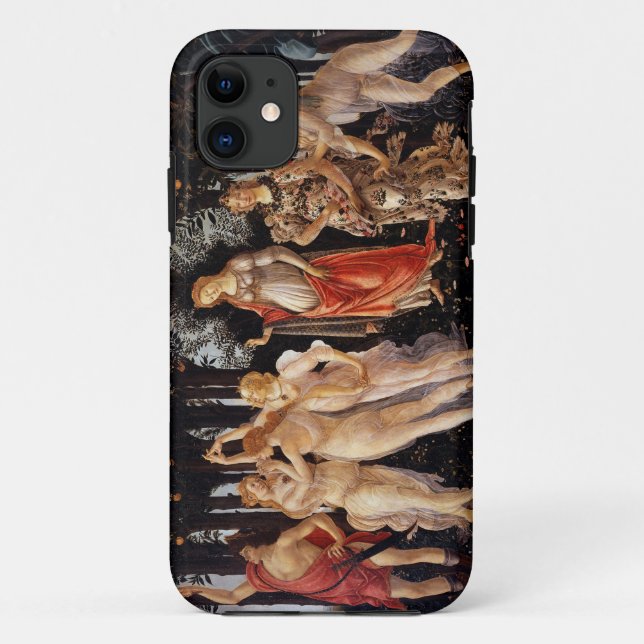 Capa Para iPhone 11 Sandro Botticelli Primavera (Verso)