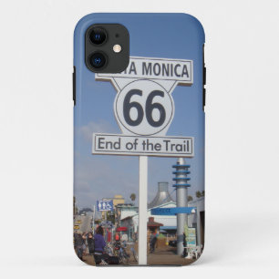 Capa Para iPhone 11 Santa Monica, Califórnia - RT 66
