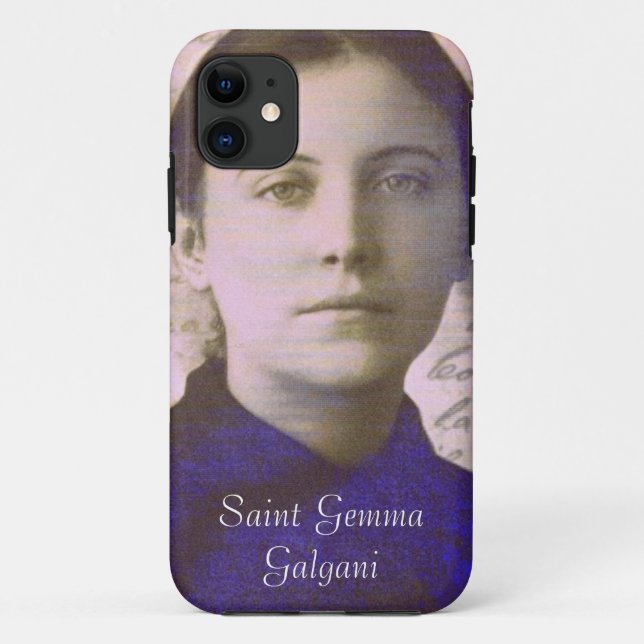 CAPA PARA iPhone 11 SANTO GEMMA GALGANI (Verso)