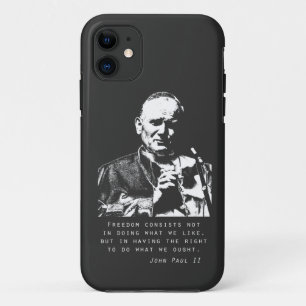 Capa Para iPhone 11 Santo John Paul II