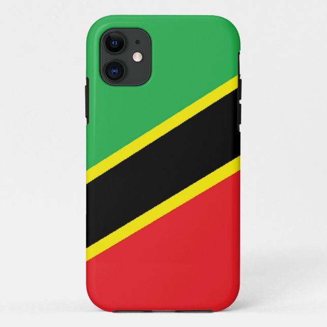 Capa Para iPhone 11 Santo Kitts e Nevis (Verso)