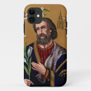 Capa Para iPhone 11 São José Guardião da Sagrada Família