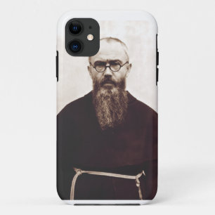 Capa Para iPhone 11 São Maximiliano Kolbe Mártir da Caridade