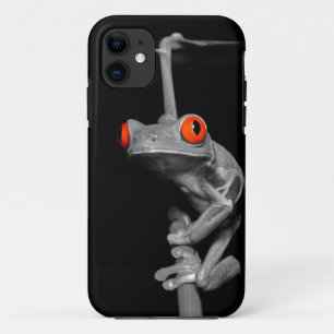 Capa Para iPhone 11 Sapo de Árvore Vermelha