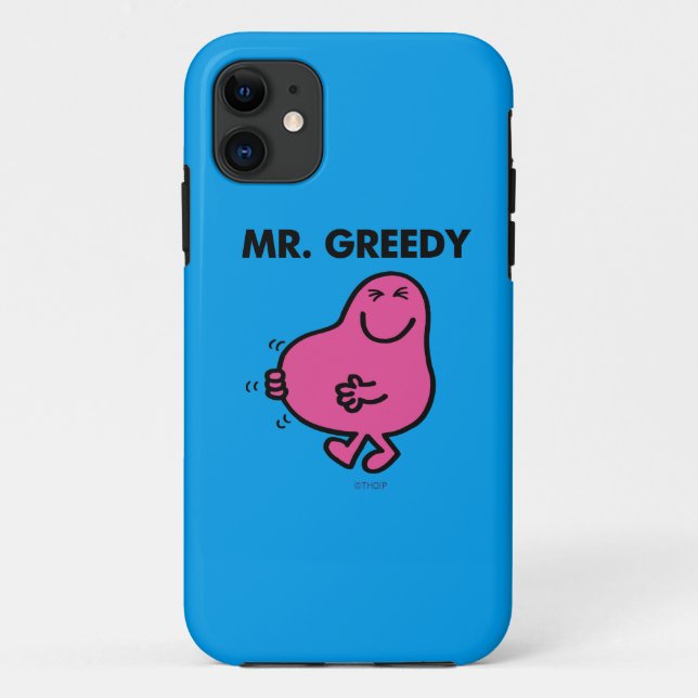 Capa Para iPhone 11 Satisfeito Sr. Greedy (Verso)