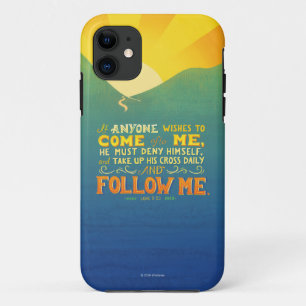 Capa Para iPhone 11 Se qualquer um deseja vir após mim
