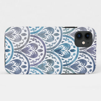 Capa Para iPhone 11 Sea Turtle Scallop Pattern
