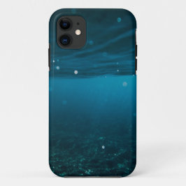 Capa Para iPhone 11 Seascape with Beach, Great Wave & Mount Sea Case