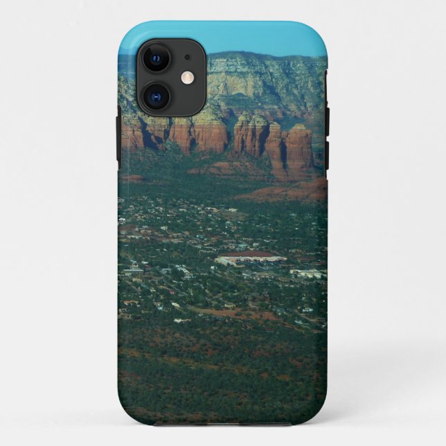 Capa Para iPhone 11 Sedona e Coffee Pot Rock de Cima (Verso)