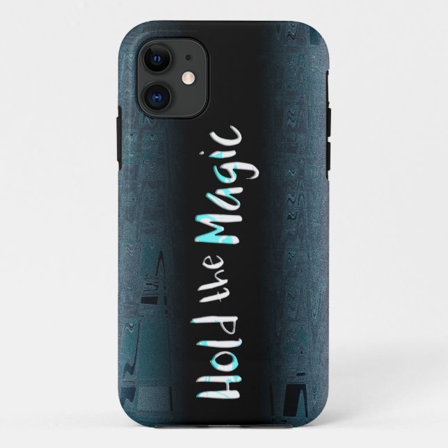 Capa Para iPhone 11 Segure a magia (Verso)