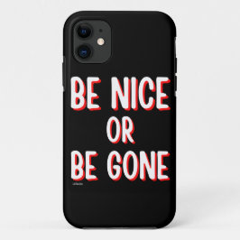 Capa Para iPhone 11 SEJA BONITA OU SAIA DE CITAÇÃO engraçada