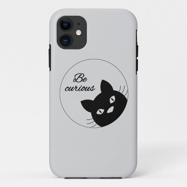 Capa Para iPhone 11 Seja curioso (Verso)
