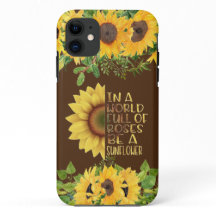 Seja uma citação de girassol