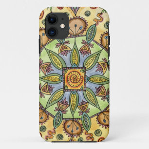 Capa Para iPhone 11 Seja você mesmo Mandala iPhone 11 Caso