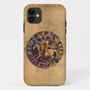 Capa Para iPhone 11 Selo medieval dos cavaleiros Templar