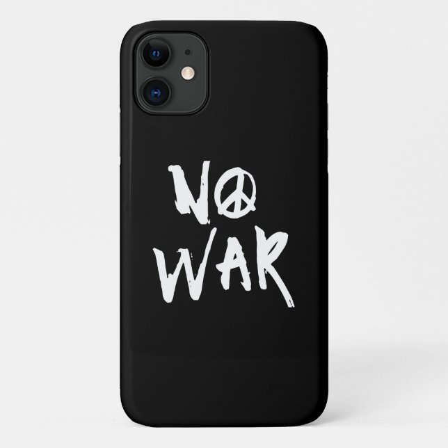 Capa Para iPhone 11 Sem guerra (Verso)