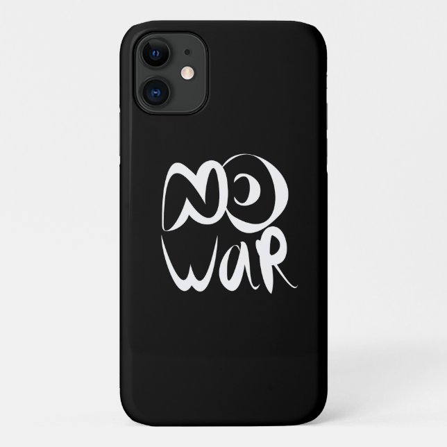 Capa Para iPhone 11 Sem guerra (Verso)