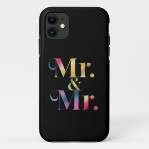 Capa Para iPhone 11 Senhor & Senhor Festa de Despedida Gay Casamento G