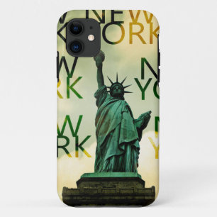 Capa Para iPhone 11 Senhora Liberdade de New York