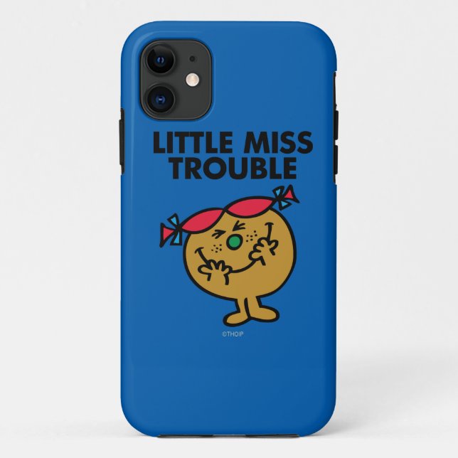 Capa Para iPhone 11 Senhorita pequena Problema | que riem (Verso)