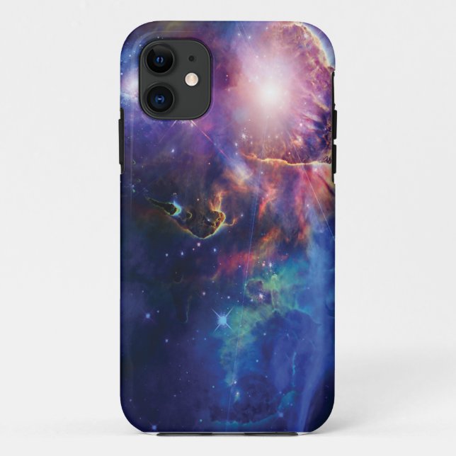 Capa Para iPhone 11 sensação cósmica surpreendente (Verso)
