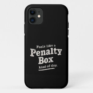 Capa Para iPhone 11 Sente como um jogador de hóquei no dia da caixa de