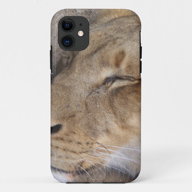 Capa Para iPhone 11 Sentir a leoa (Verso)
