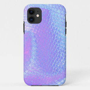Capa Para iPhone 11 Sereia do rosa Pastel, do aqua e do lilac escalada