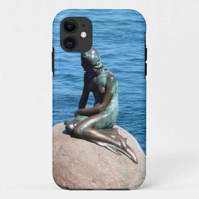 Capa Para iPhone 11 Sereia pequena (Verso)