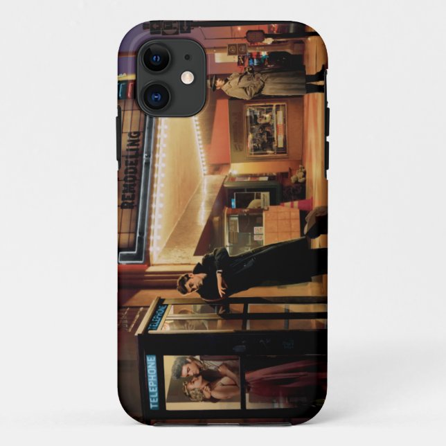 Capa Para iPhone 11 Sessão vespertina da meia-noite (Verso)