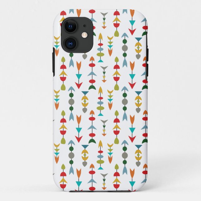 Capa Para iPhone 11 Setas Coloridas (Verso)