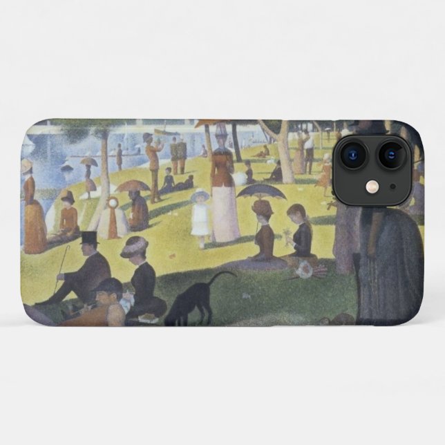 Capa Para iPhone 11 Seurat (Verso (horizontal))