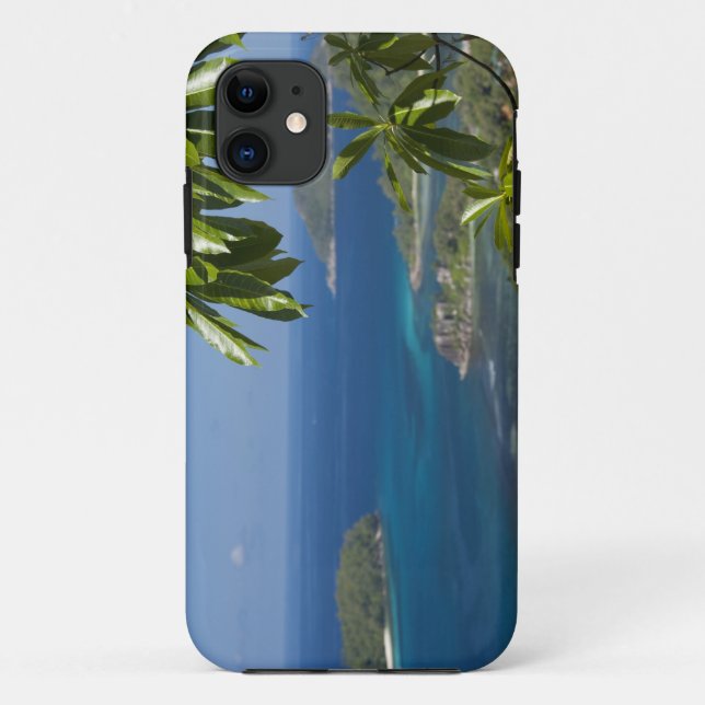 Capa Para iPhone 11 Seychelles, Ilha de Mahe. Costa ocidental de (Verso)