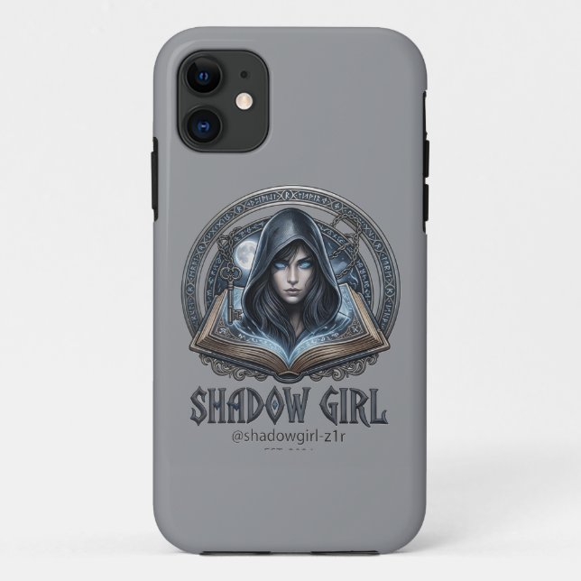 Capa Para iPhone 11 shadow girl (Verso)