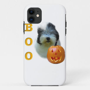 Capa Para iPhone 11 Sheepdog Halloween Boo