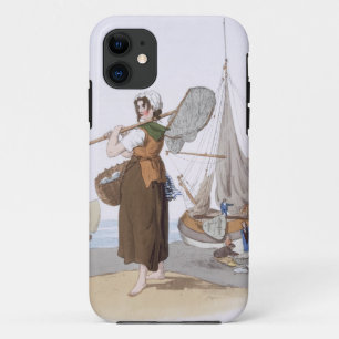 Capa Para iPhone 11 Shrimper fêmea, do "traje de Grâ Bretanha",