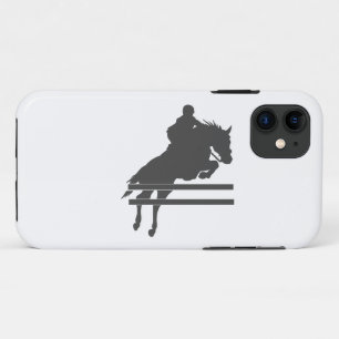 Capa Para iPhone 11 Silhueta de cavalo salpicante - Escolha a cor de f