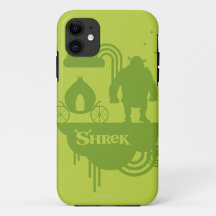 Capa Para iPhone 11 Silhueta do conto de fadas de Shrek
