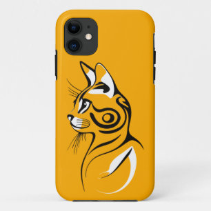 Capa Para iPhone 11 Silhute de gato