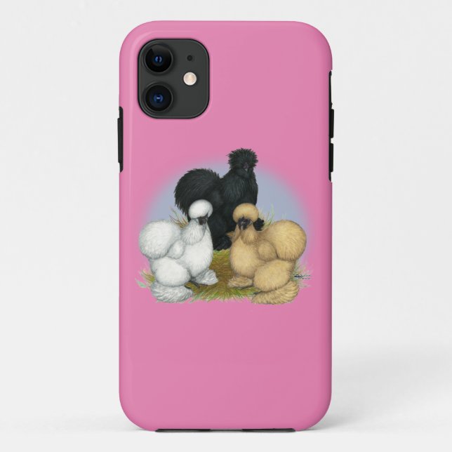 Capa Para iPhone 11 Silkie Trio (Verso)