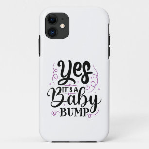 Capa Para iPhone 11 Sim É Um Bloco De Bebê - Anúncio de Gravidez