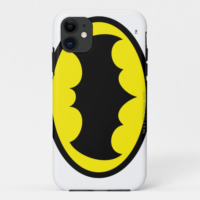 Capa Para iPhone 11 Símbolo Batman (Verso)
