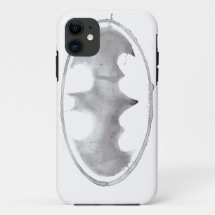 Capa Para iPhone 11 Símbolo de Bat do Café - Cinzas