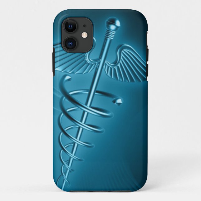 Capa Para iPhone 11 Símbolo de Medicus para IPhone (Verso)