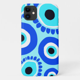 Capa Para iPhone 11 Símbolo de Sorte de Olho mau Colorido