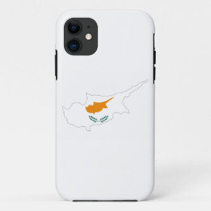 Capa Para iPhone 11 símbolo do mapa de forma do mapa do país de chipre