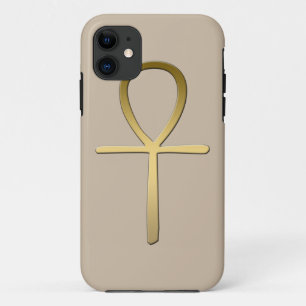 Capa Para iPhone 11 Símbolo egípcio transversal de Ankh