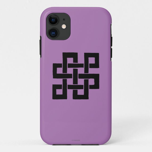 Capa Para iPhone 11 Símbolo: Nade-Takara-Nusubi (Verso)