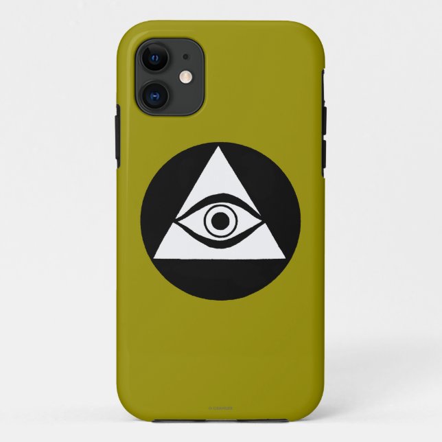 Capa Para iPhone 11 Símbolo: Todo o olho de vista (Verso)