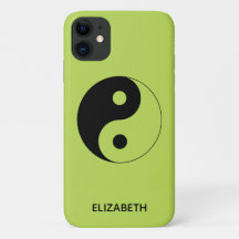 Símbolo Yin Yang|Personalizado Verde